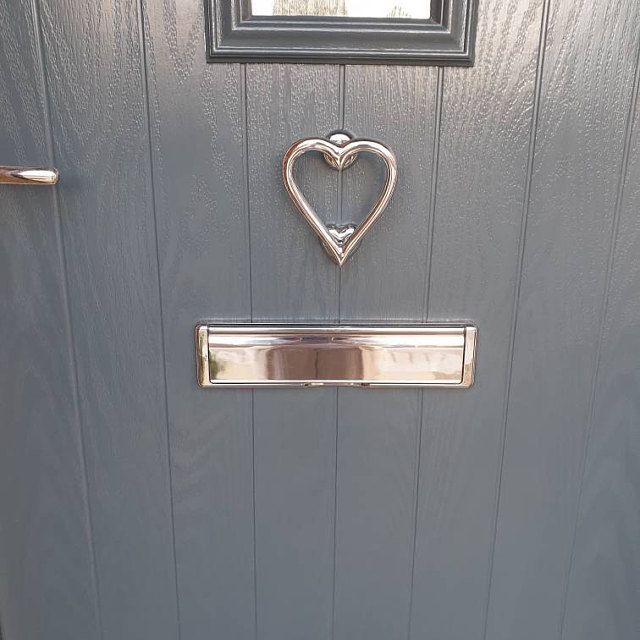 When Love Comes Knocking! Heart Door Knocker