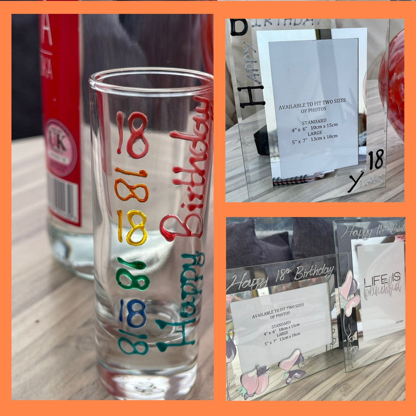 Hand Painted 18th Birthday Gift Ideas