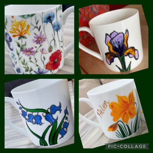 1 PINT CHINA MUGS
