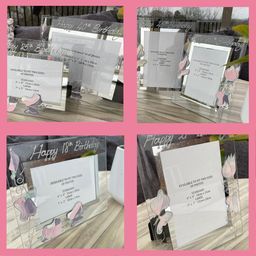 NEW SIZE BIRTHDAY PHOTO FRAMES @ DREAMAIR