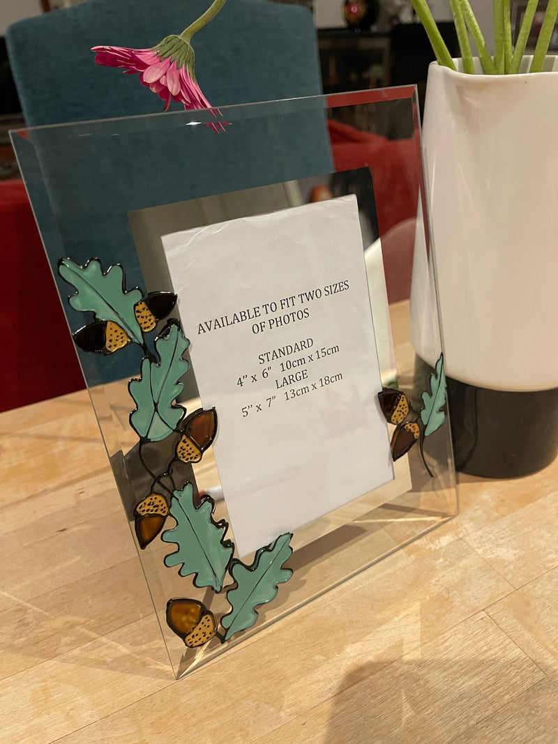 Oak Leaf/Acorn Photo Frame Portrait