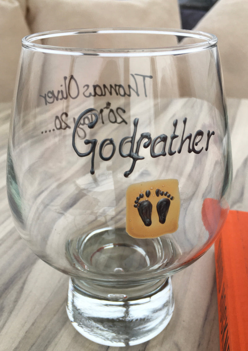 Godfather Beer Glass (Feet)
