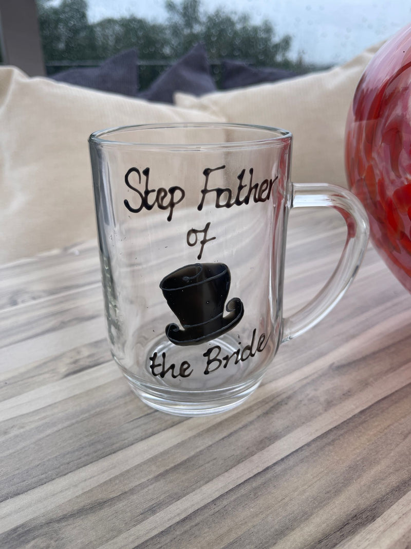 Step Father of the Bride Tankard (Top Hat)