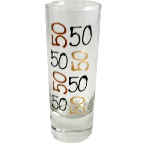 50th Birthday Gift Shot Glass 