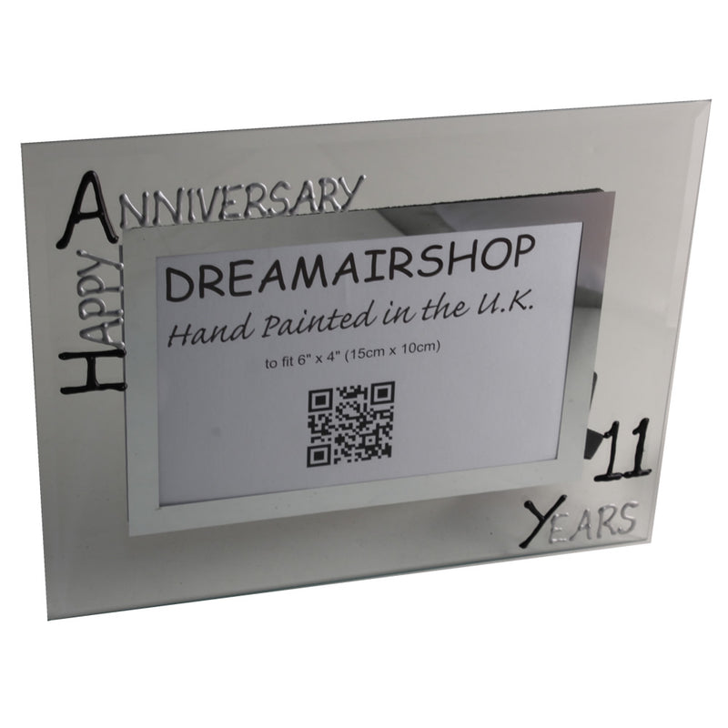 11th wedding anniversary frame