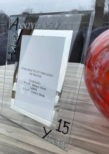 15th Anniversary Port Frame B/S 5"x7" Port Picture Frame