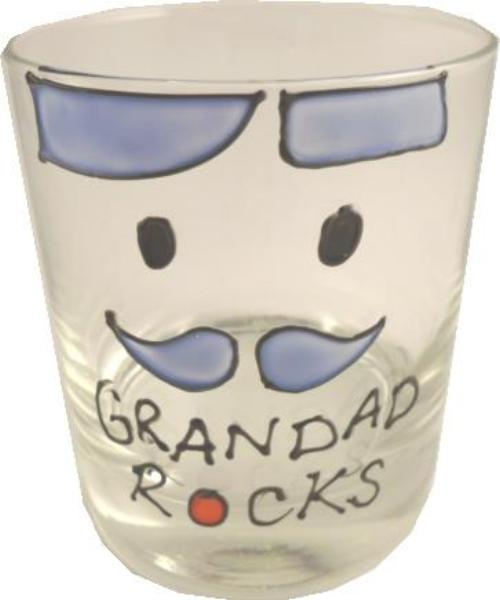 Grandad Rocks Whisky Glass