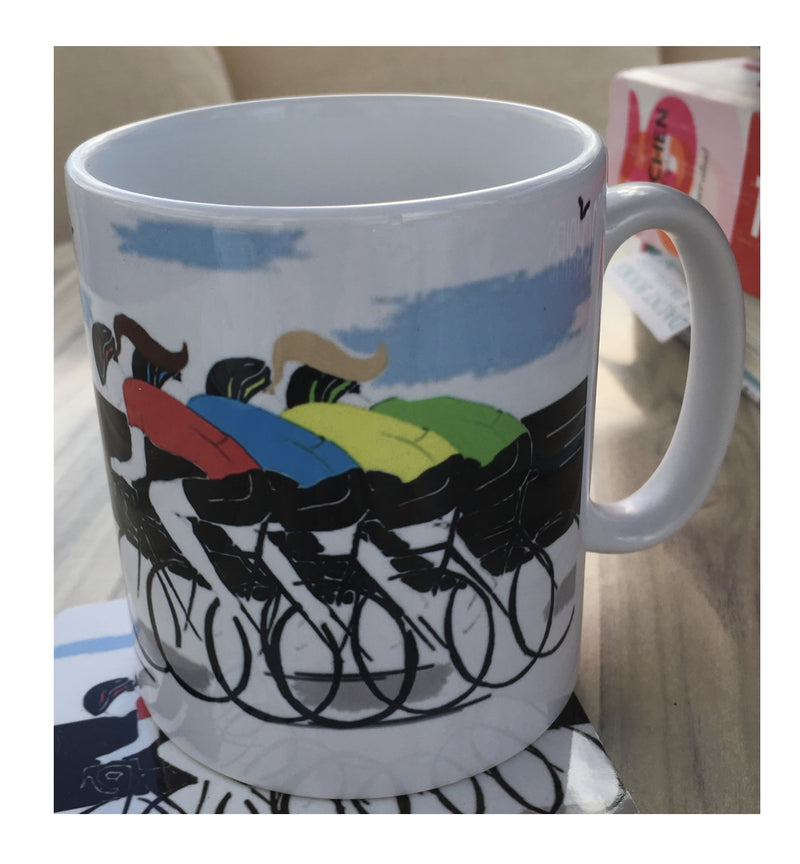 Cycling Printed Mug
