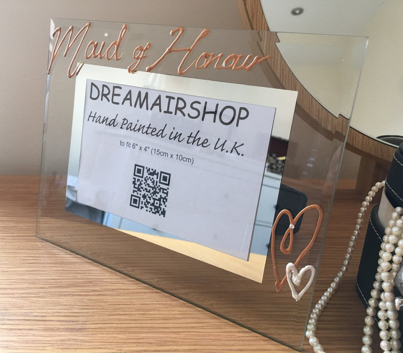 Maid of honour photo frame