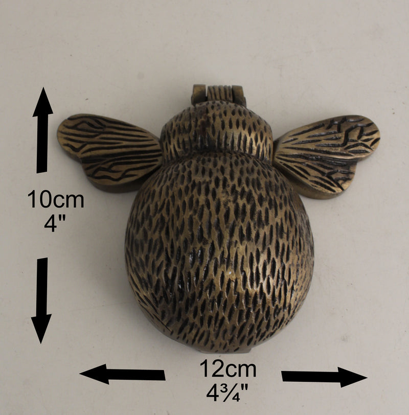 Bee Door Knocker Measurements