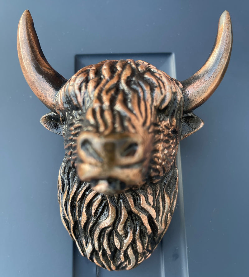 Highland Cow Door Knocker