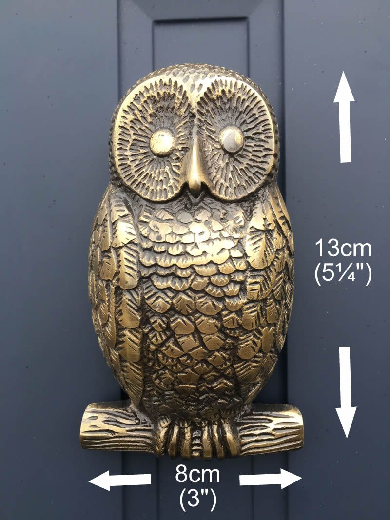 Owl Door Knocker Measurement