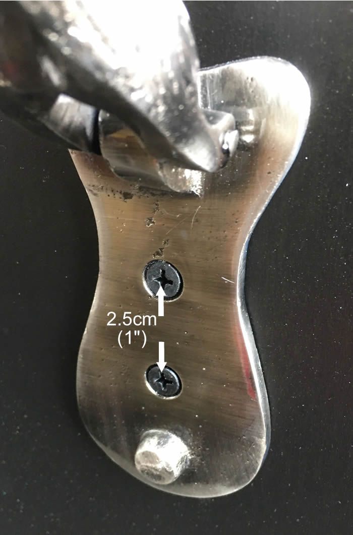 Squirrel Door Knocker Measurements