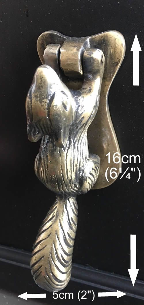 Squirrel Door Knocker Measurements