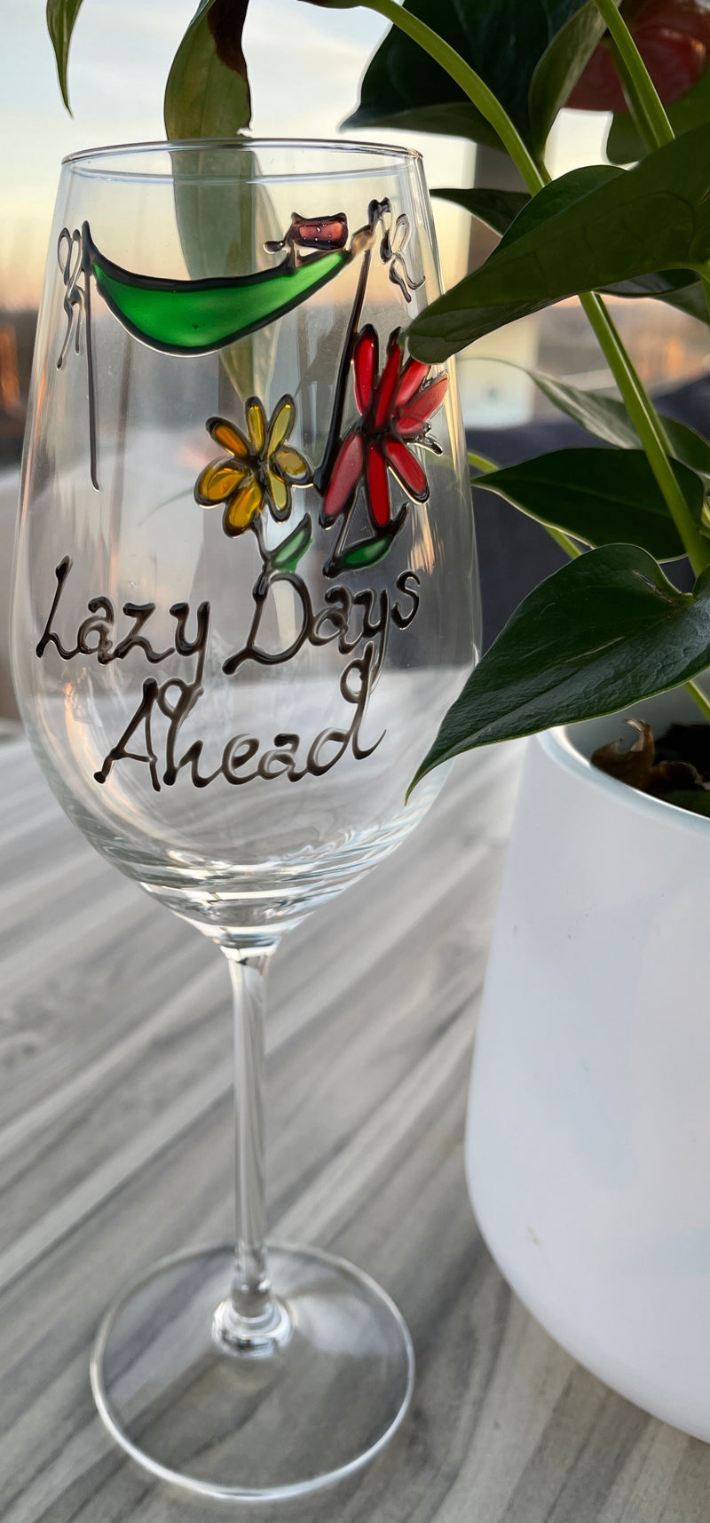 Retirement Wine Glass