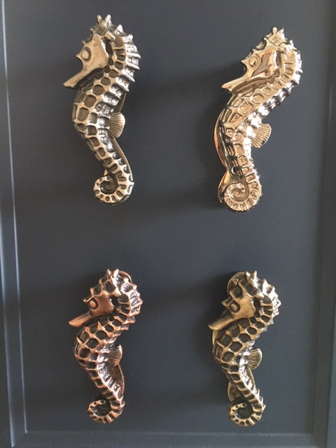 Seahorse Door Knocker Group