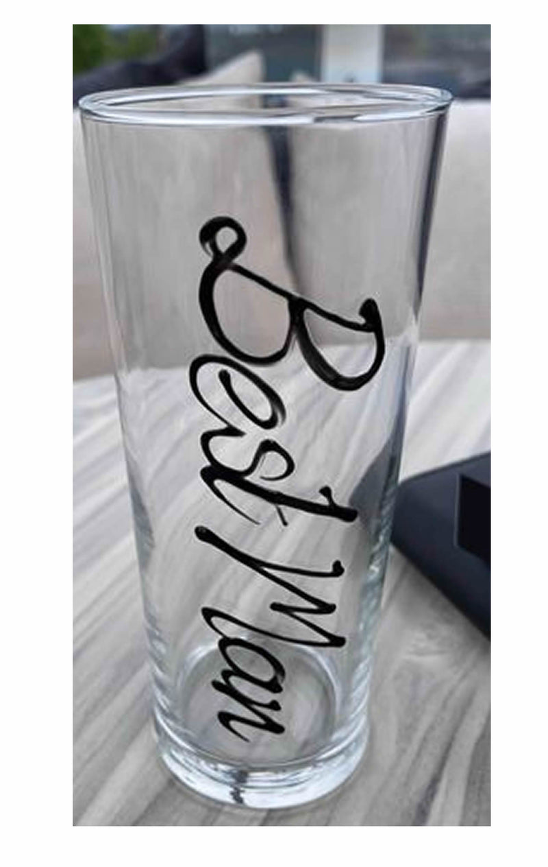 Best man Pint Drinking Glass