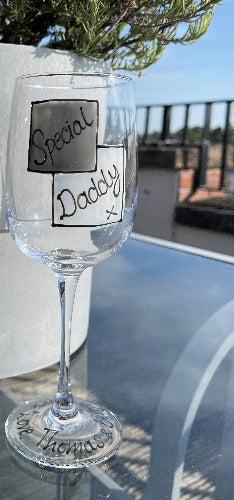 Special Daddy Wine Glass
