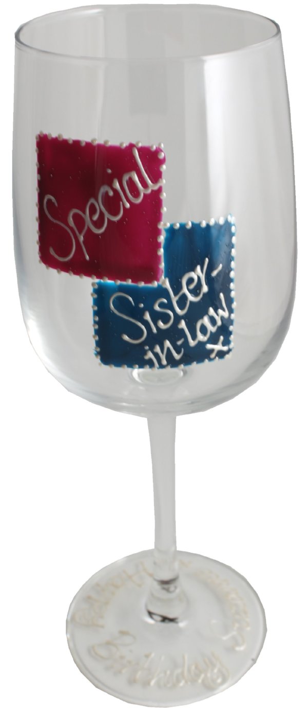 Special Sister-in-law Glass: