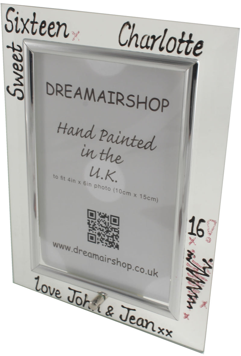 Personalised 16th Birthday Photo Frame