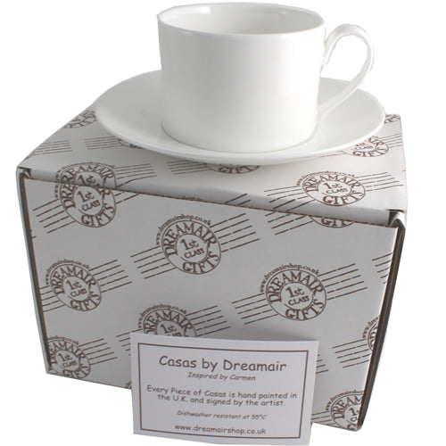 Retirement Design Gift China Cup/Saucer: