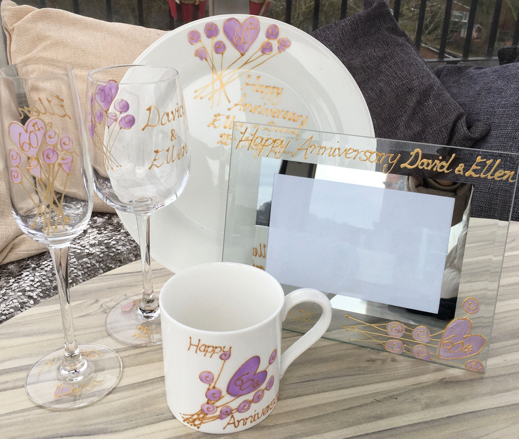 60th Wedding Anniversary - Diamond Wedding Gifts