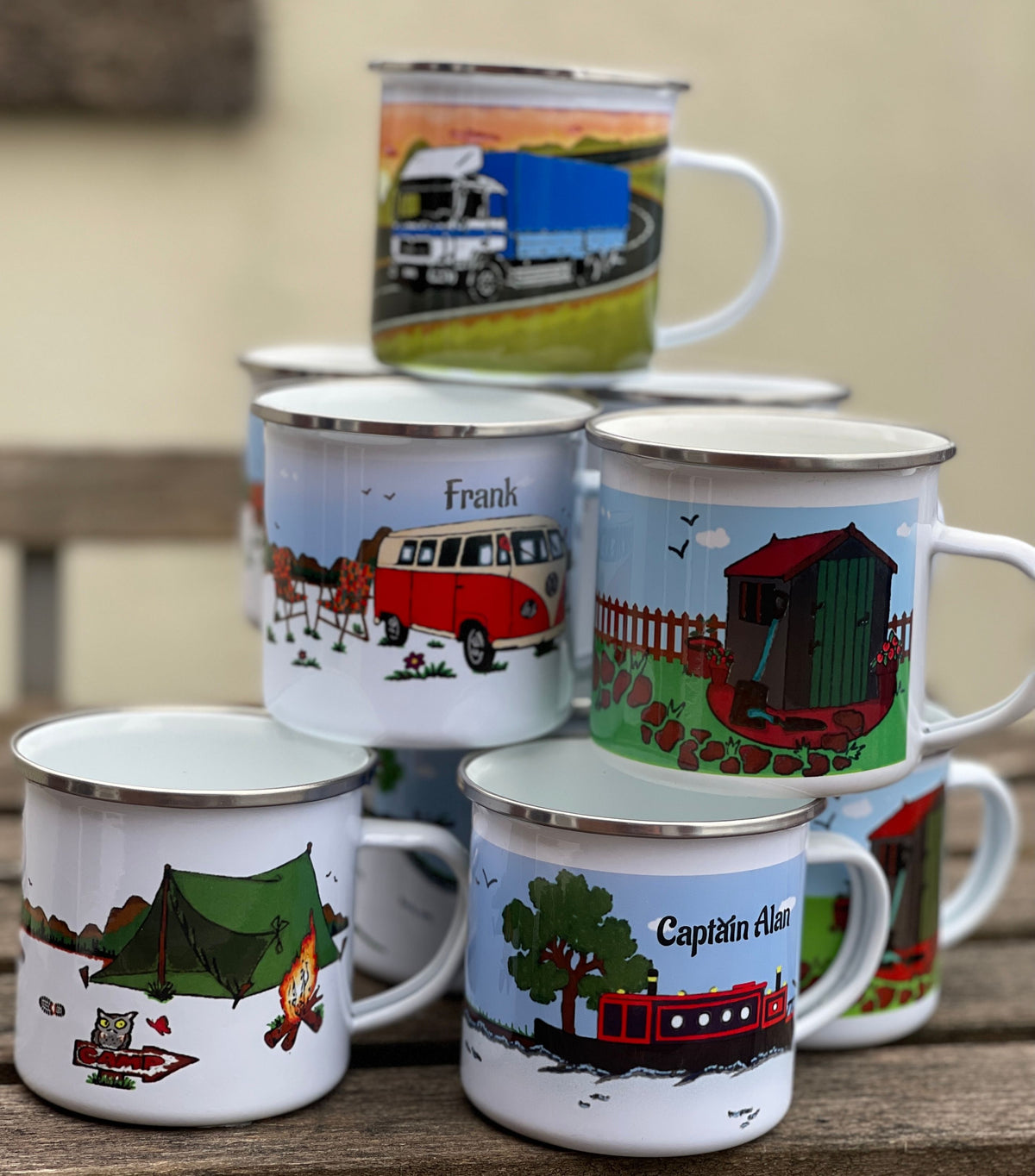 Enamel Mugs