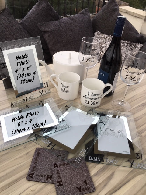 Milestone Anniversaries Black/Silver