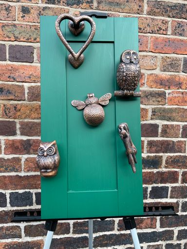 Door Knockers in Antique Copper