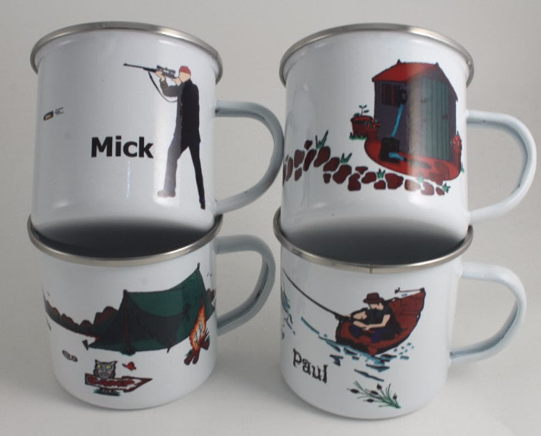 ENAMEL MUGS - PERFECT FOR OUTDOORS