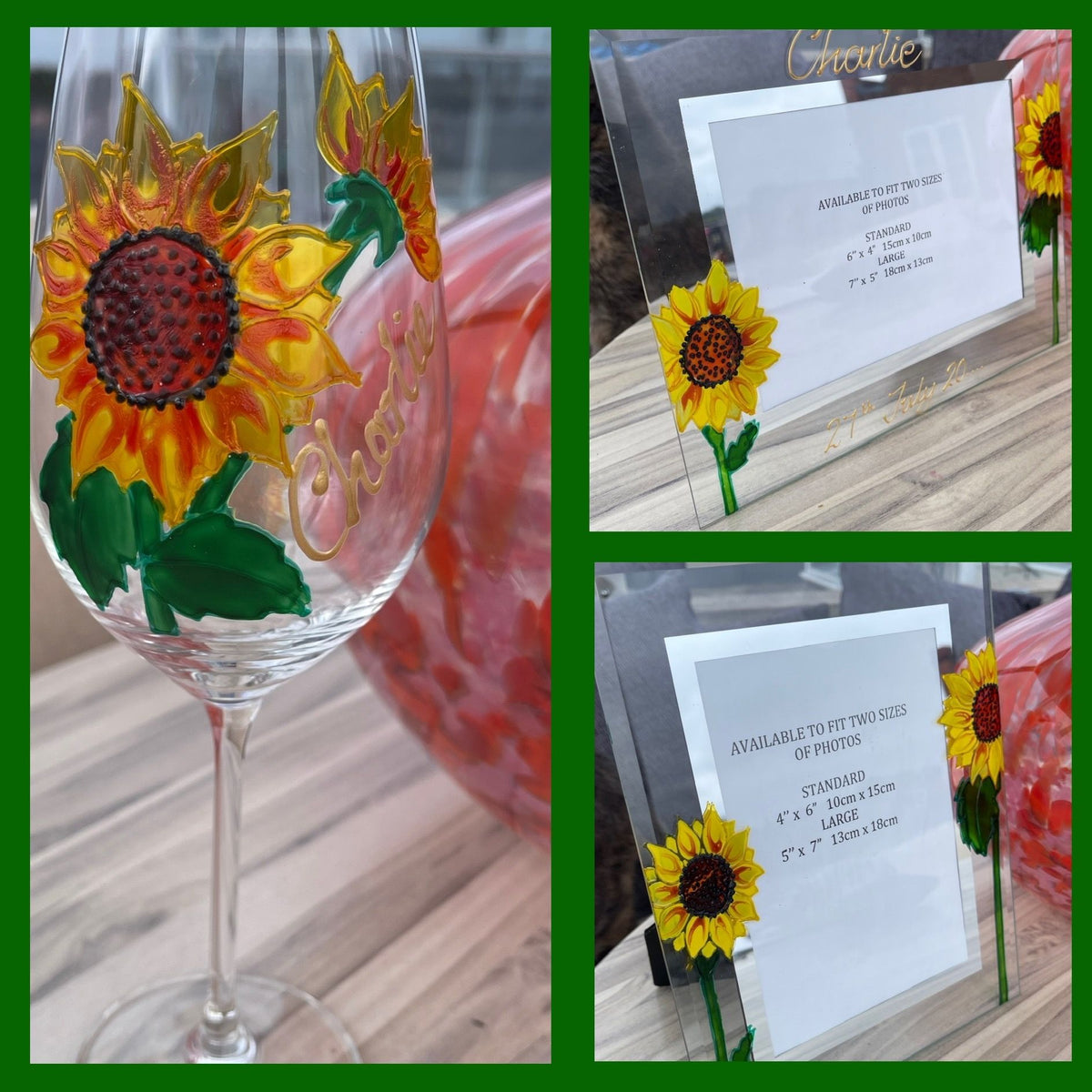 Hand Painted Sunflower Gifts