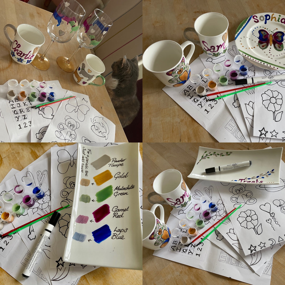 Paint your own craft kits
