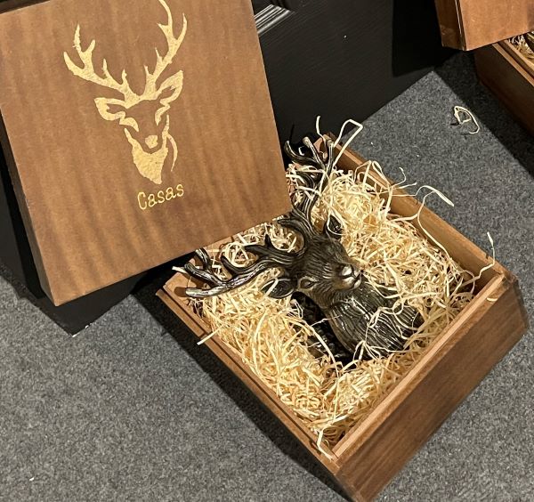 stag door  knockers