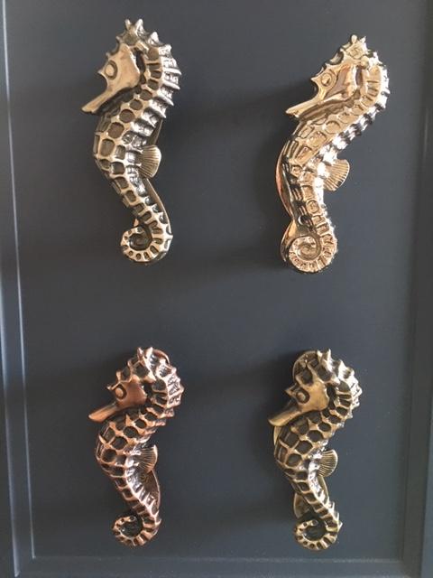 Seahorse & Newt Door Knockers