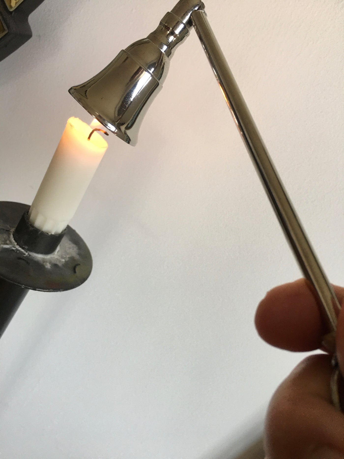 HINGED CANDLE SNUFFERS