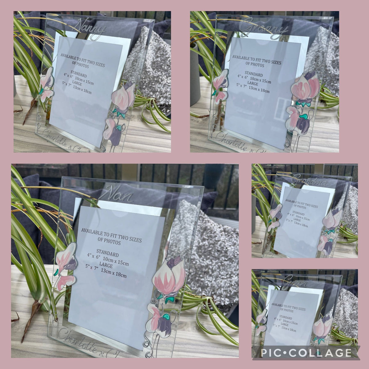 Grandmother Grandma Gran Granny Nan Nanny Frames