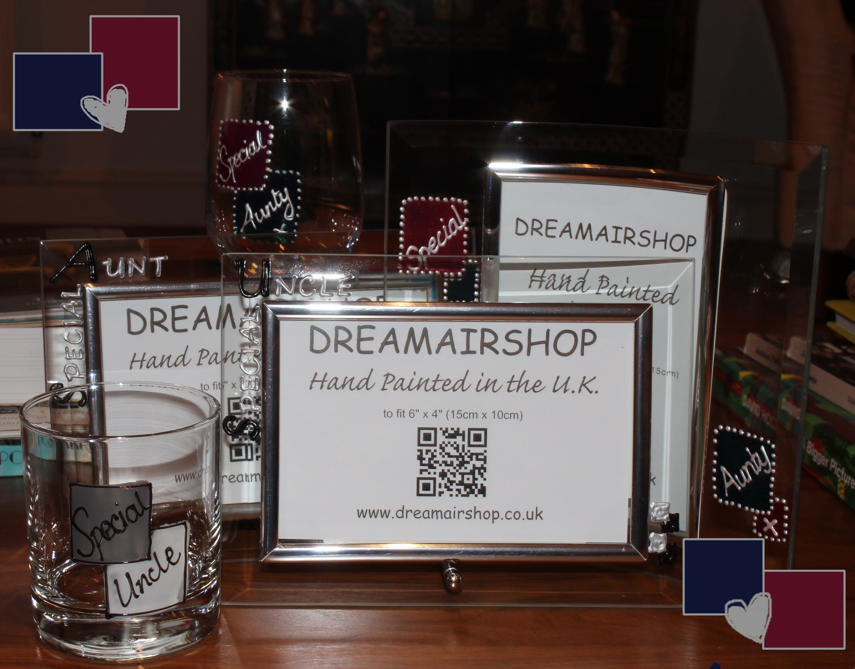 Family Gifts - all hand painted in the UK!