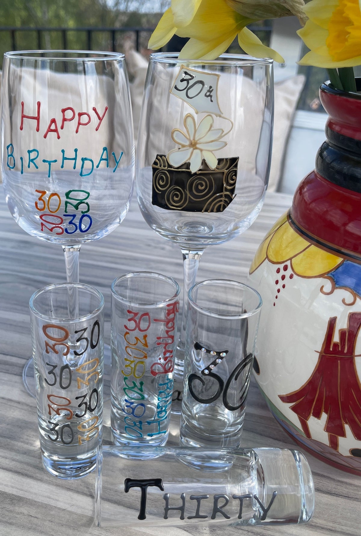 30th Birthday Glasses