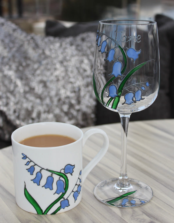 Bluebell Wine Glass & Mug