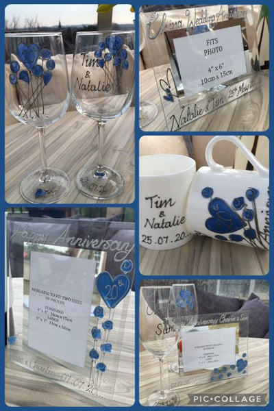 20th - 24th Wedding Anniversary