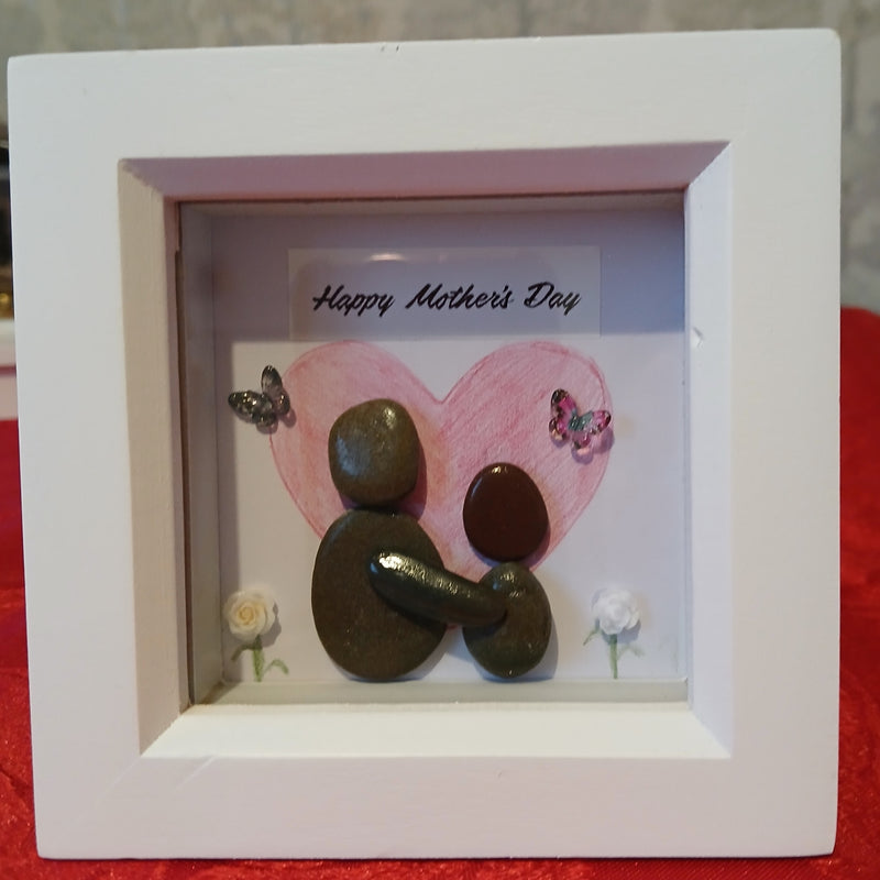 Happy Mother's Day Pebble Art