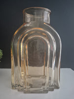 Hestia Glass Vase - Amber