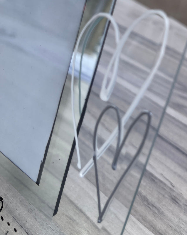 Best Man Photo Frame: Portrait (Hearts) 2 Sizes