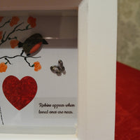 Handmade Pebble Art Robin