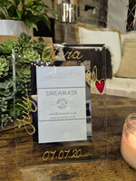 Birthstone July Ruby Personalised/Non Personalised Portrait Photo Frame 2 sizes