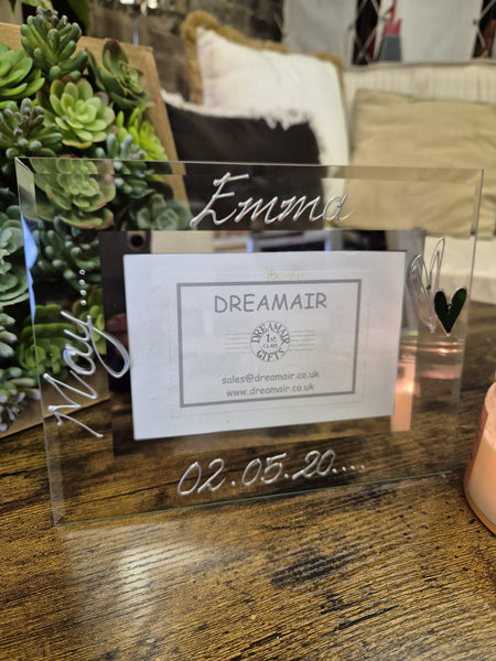 Birthstone May Emerald Personalised/Non Personalised Landscape 2 sizes