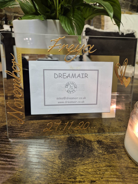 Birthstone November Topez  Personalised/Non Personalised Landscape 2 sizes