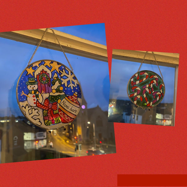 Paint Your Own Craft Kit 36: (2 Christmas Chimes)