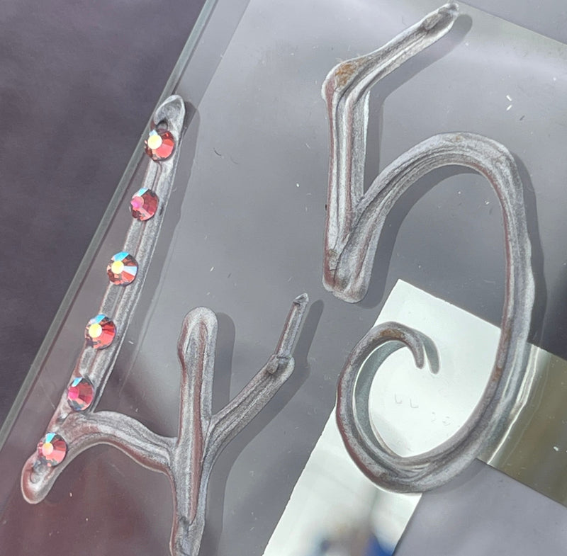 45 Years Wedding Anniversary Gift : Photo Frame Port (Crystalled)