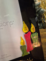 Hand Painted Festive Christmas Landscape Photo Picture Frames 2 Designs